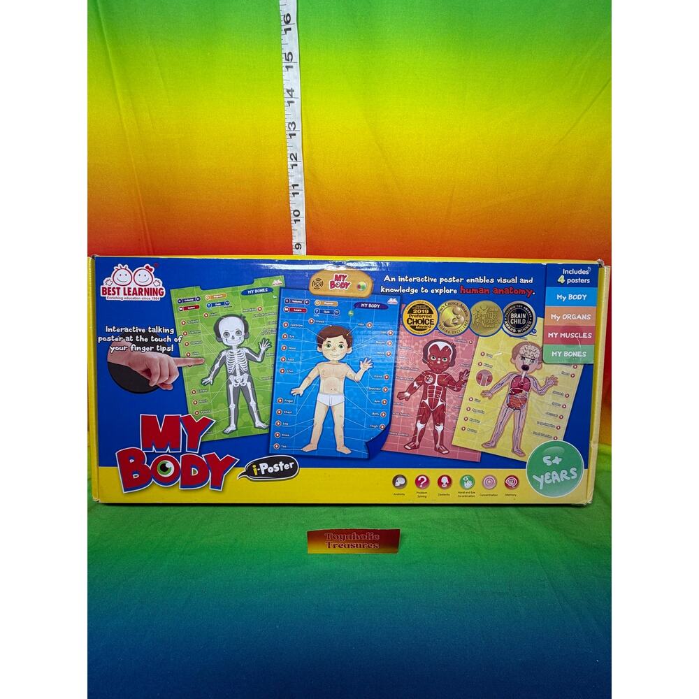Best Learning My Body Interactive i-Poster Human Anatomy